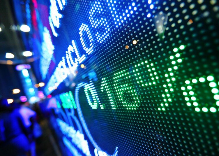 Stock market display